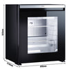 DOMETIC | Chłodziarka minibarowa HIPRO EVOLUTION C60G – 490 mm – 60 L – z 1 drzwiami szklanymi – z zawiasami drzwi po prawej stronie