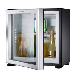 DOMETIC | Lodówka minibarowa – RH 418 NTEG – 422 mm – 20 litrów – z 1 szklanymi drzwiami i zawiasami po lewej stronie
