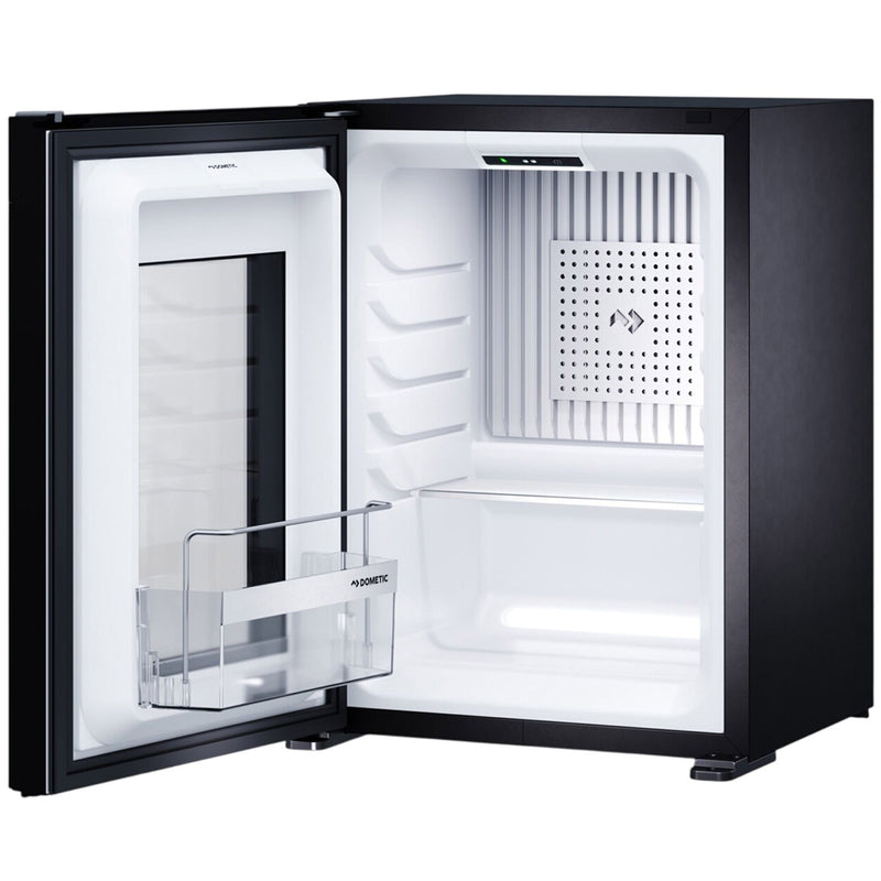 DOMETIC | Lodówka minibarowa – EVOLUTION A30G – 384 mm – 30 litrów – z 1 szklanymi drzwiami i zawiasami po lewej stronie