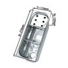 VP2712 Portioner Sink 270x110x120mm - Stainless Steel - CNS - 2 bottom openings