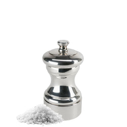 (2 Stück) PEUGEOT | MIGNONNETTE - Salzmühle - Edelstahl - Versilbert - Höhe: 100mm