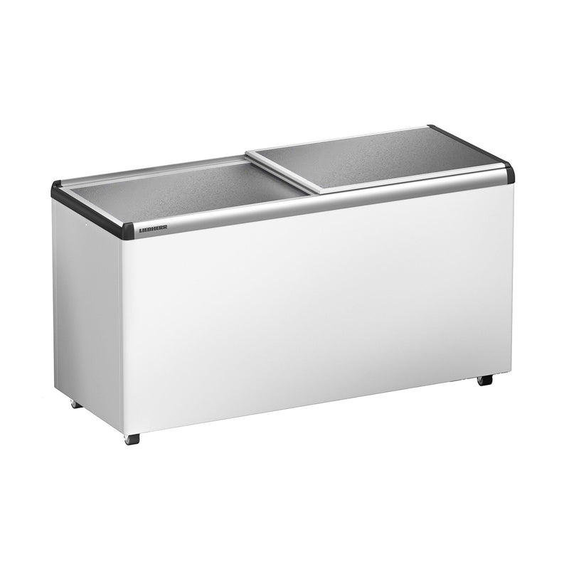 LIEBHERR | Zamrażarka skrzyniowa - 449 litrów - z aluminiową przesuwaną pokrywą - Biała