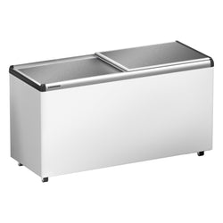 LIEBHERR | Zamrażarka skrzyniowa - 449 litrów - z aluminiową przesuwaną pokrywą - Biała
