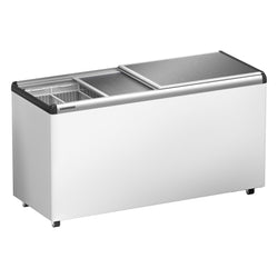 LIEBHERR | Zamrażarka skrzyniowa - 449 litrów - z aluminiową przesuwaną pokrywą - Biała