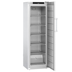 LIEBHERR | Szafa mroźnicza ze stali nierdzewnej PERFECTION – 316 litrów – wnętrze z tworzywa sztucznego – z 1 drzwiami