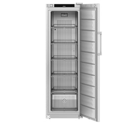 LIEBHERR | Szafa mroźnicza ze stali nierdzewnej PERFECTION – 316 litrów – wnętrze z tworzywa sztucznego – z 1 drzwiami