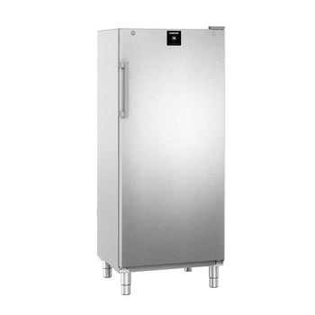 LIEBHERR | Szafa mroźnicza ze stali nierdzewnej PERFECTION – 499 litrów – wnętrze z tworzywa sztucznego i 10 koszyków – z 1 drzwiami