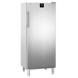 LIEBHERR | Szafa mroźnicza ze stali nierdzewnej PERFECTION – 499 litrów – wnętrze z tworzywa sztucznego i 10 koszyków – z 1 drzwiami