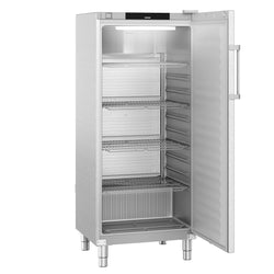 LIEBHERR | Szafa chłodnicza ze stali nierdzewnej PERFECTION – 571 litrów – GN 2/1 – wnętrze z tworzywa sztucznego – z 1 drzwiami