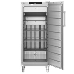 LIEBHERR | Szafa mroźnicza ze stali nierdzewnej PERFECTION – 472 litry – wnętrze z tworzywa sztucznego – z 1 drzwiami