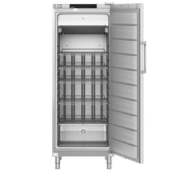 LIEBHERR | Szafa mroźnicza ze stali nierdzewnej PERFECTION – 544 litry – wnętrze z tworzywa sztucznego – z 1 drzwiami