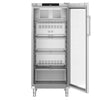 LIEBHERR | Szafa chłodnicza PERFECTION – stal nierdzewna – GN 2/1 – 600 L – od +1 do +15 °C – z wnętrzem z tworzywa sztucznego i 1 drzwiami szklanymi
