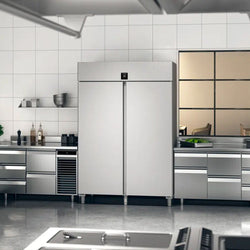 LIEBHERR | Szacha chłodnicza ze stali nierdzewnej PERFECTION – 1360 litrów – GN 2/1 – wnętrze ze stali nierdzewnej – z 2 drzwiami i WiFi