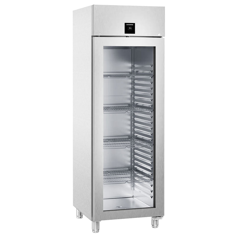 LIEBHERR | Chłodziarka ze stali nierdzewnej PERFECTION - 625 litrów - GN 2/1 - wnętrze ze stali nierdzewnej - z 1 szklanymi drzwiami