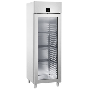 LIEBHERR | Chłodziarka ze stali nierdzewnej PERFORMANCE - 486 litrów - GN 2/1 - wnętrze ze stali nierdzewnej - z 1 szklanymi drzwiami - Prime Gastro