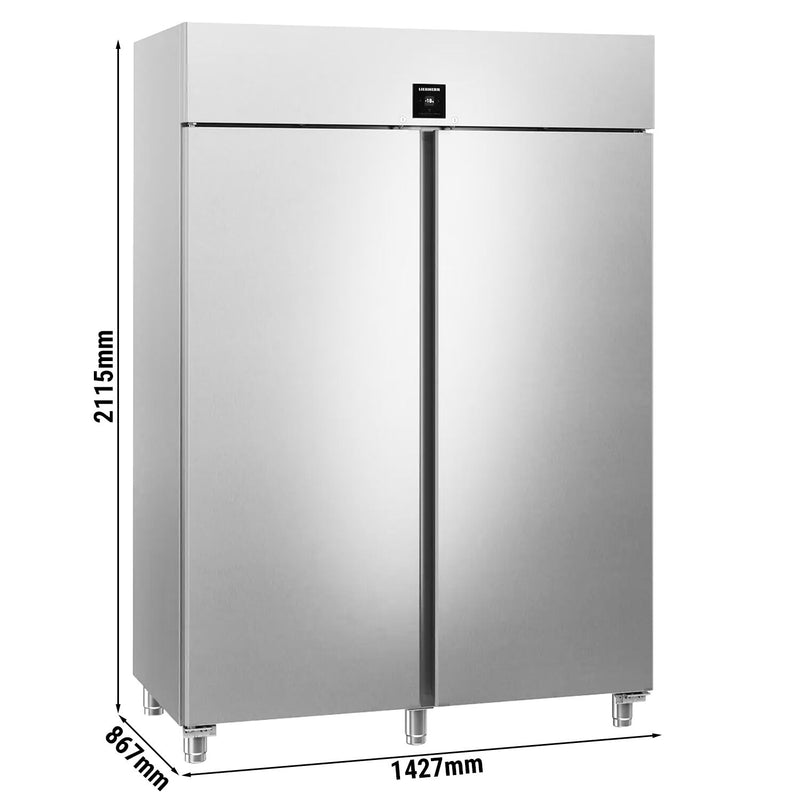 LIEBHERR | PERFORMANCE stainless steel freezer - 1096 liters - GN 2/1 - stainless steel interior - with 2 doors