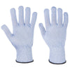 (10 pairs) Cut-Resistant Gloves Sabre-Lite - Blue - Size: M - Cut Level D