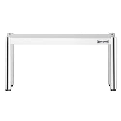 Półka ze stali nierdzewnej – 1 poziom – 1000 x 370 mm – regulowana wysokość