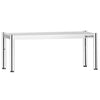 Półka z stali nierdzewnej – 1 poziom – 1200 x 370 mm – regulowana wysokość