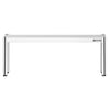 Półka z stali nierdzewnej – 1 poziom – 1200 x 370 mm – regulowana wysokość