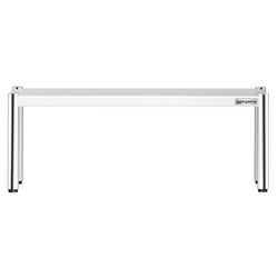 Półka z stali nierdzewnej – 1 poziom – 1200 x 370 mm – regulowana wysokość