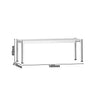 Półka ze stali nierdzewnej – 1 poziom – 1000 x 370 mm – regulowana wysokość
