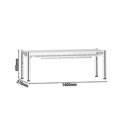 Mostek cieplny z promiennikiem ceramicznym – 1400 x 370 mm – 1,05 kW – 1 ogrzewane piętro