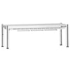 Commercial Heated Gantry with Ceramic Heaters - 1400x370mm - 1.05kW - Single Tier - height-adjustable
