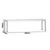 Półka ze stali nierdzewnej – 1 poziom – 1800 x 370 mm – regulowana wysokość