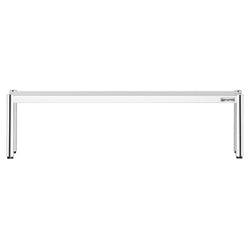 Półka ze stali nierdzewnej – 1 poziom – 1800 x 370 mm – regulowana wysokość