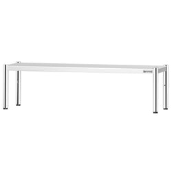 Półka ze stali nierdzewnej – 1 poziom – 1800 x 370 mm – regulowana wysokość