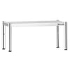 Półka z stali nierdzewnej – 1 poziom – 800 x 370 mm – regulowana wysokość
