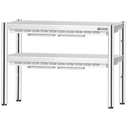 Mostek grzewczy PREMIUM na podczerwień z 2 promiennikami ceramicznymi - 1000x370mm - 2x 700W - 2 podgrzewane poziomy - regulowana wysokość