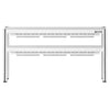Mostek grzewczy PREMIUM na podczerwień z 2 lampami grzewczymi - 1200x370mm - 2x 1,05kW - 2 podgrzewane poziomy - regulowana wysokość