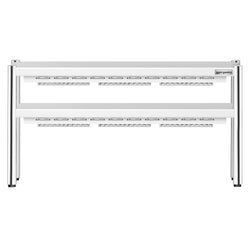 Mostek grzewczy PREMIUM na podczerwień z 2 lampami grzewczymi - 1200x370mm - 2x 1,05kW - 2 podgrzewane poziomy - regulowana wysokość