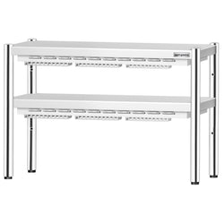 Mostek grzewczy PREMIUM na podczerwień z 2 lampami grzewczymi - 1200x370mm - 2x 1,05kW - 2 podgrzewane poziomy - regulowana wysokość