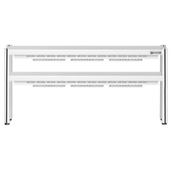 Mostek grzewczy PREMIUM z promiennikiem ceramicznym - 1400x370mm - 1,05kW - 2 podgrzewane poziomy - regulowana wysokość