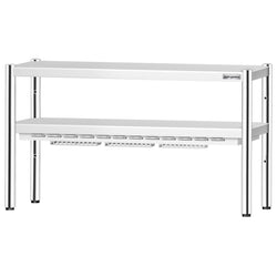 Mostek termiczny z promiennikiem ceramicznym – 1400 x 370 mm – 1,05 kW – 1 ogrzewana półka, 1 półka