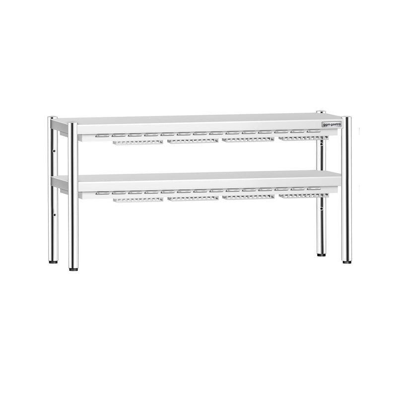 Mostek grzewczy PREMIUM z promiennikiem ceramicznym - 1600x370mm - 1,4kW - 2 podgrzewane poziomy - regulowana wysokość