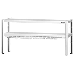 Mostek cieplny z promiennikiem ceramicznym – 1600 x 370 mm – 1,4 kW – 1 ogrzewana półka, 1 półka