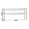 Mostek grzewczy PREMIUM na podczerwień z 2 promiennikami ceramicznymi - 1800x370mm - 2x 1,4kW - 2 podgrzewane poziomy - regulowana wysokość