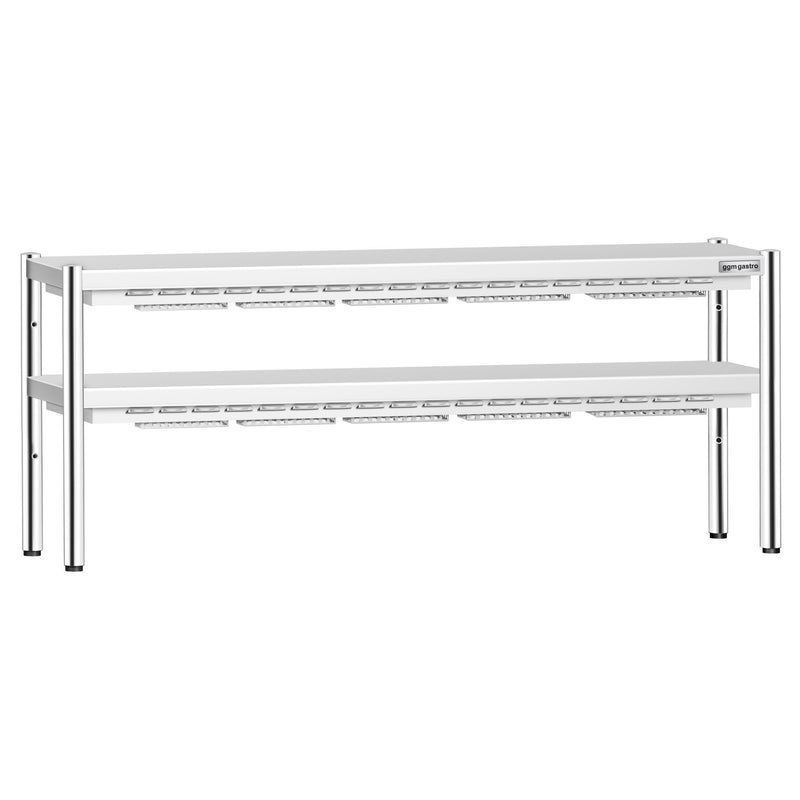 Mostek grzewczy PREMIUM z promiennikiem ceramicznym - 2000x370mm - 2kW - 2 podgrzewane poziomy - regulowana wysokość