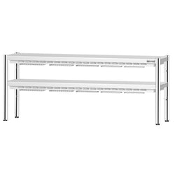 Mostek grzewczy PREMIUM z promiennikiem ceramicznym - 2000x370mm - 2kW - 2 podgrzewane poziomy - regulowana wysokość
