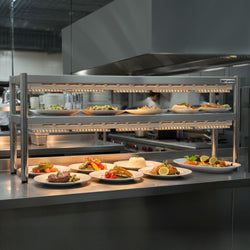 Mostek cieplny z promiennikiem ceramicznym – 2000 x 370 mm – 2 x 1,75 kW – 2 ogrzewane poziomy