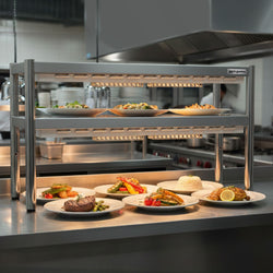 Mostek cieplny z promiennikiem ceramicznym – 1000 x 370 mm – 2 x 700 W – 2 ogrzewane poziomy