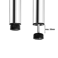 Mostek cieplny z promiennikiem ceramicznym – 2000 x 370 mm – 1,75 kW – 1 ogrzewana półka, 1 półka