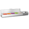 Countertop Prep Well / Refrigerated Topping Unit - 1493x413mm - 5x GN 1/3