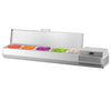 Countertop Prep Well / Refrigerated Topping Unit - 1493x413mm - 5x GN 1/3