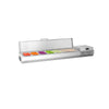 Countertop Prep Well / Refrigerated Topping Unit PREMIUM PLUS - 1733x353mm - 7x GN 1/4