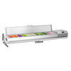 Countertop Prep Well / Refrigerated Topping Unit PREMIUM PLUS - 2300x353mm - 11x GN 1/4